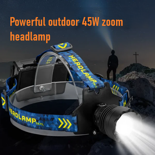 ALPINLUX HL-45W ZX HIGH-PERFORMANCE OUTDOOR HEADLAMP