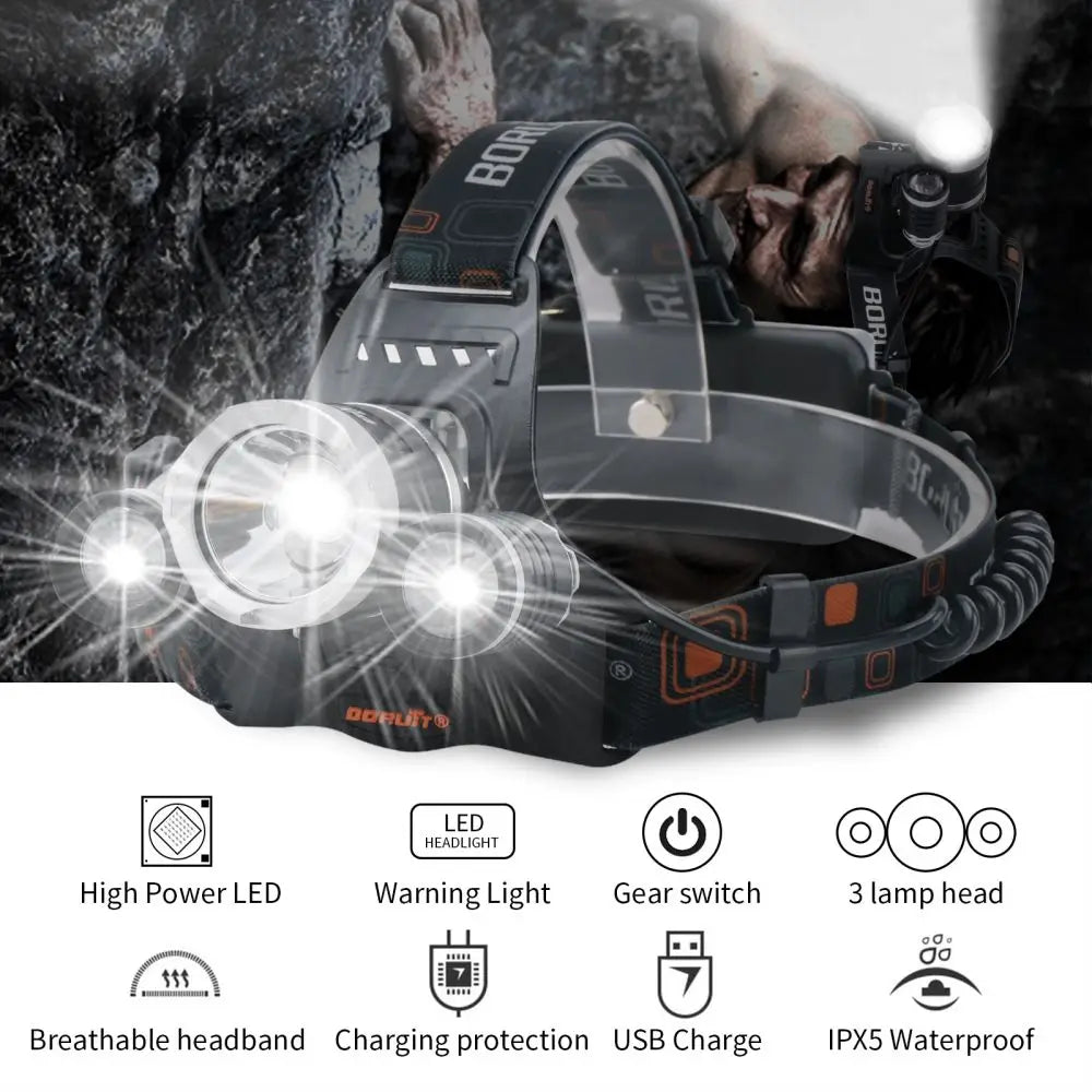 Rechargeable Headlamps & Flashlights NZ