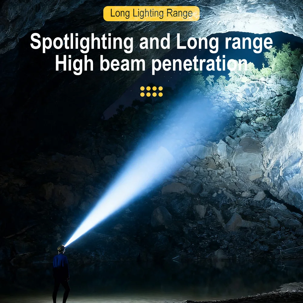 ALTREK Dual-1000A Premium Zoom Motion Sensor Headlamp | 1000 Lumen USB-C Rechargeable LED Headlamp NZ