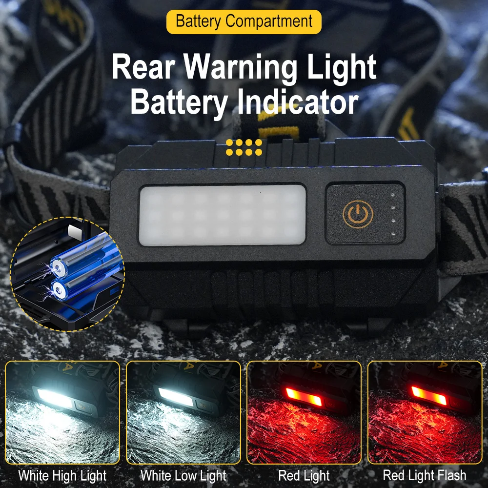 ALTREK Dual-1000A Premium Zoom Motion Sensor Headlamp | 1000 Lumen USB-C Rechargeable LED Headlamp NZ