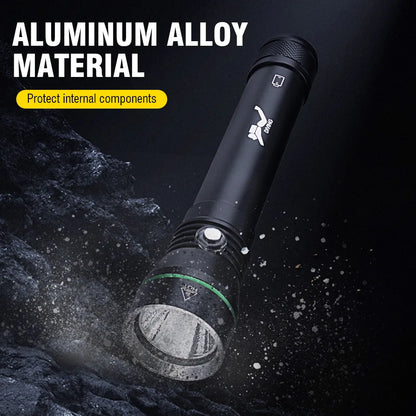 Altiro AT0311B 2000 Lumen IPX8 Diving Flashlight – 26650 Rechargeable Torch NZ