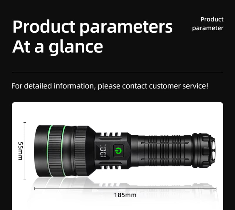 ALTREK XJ01 Zoomable Rechargeable LED Flashlight –