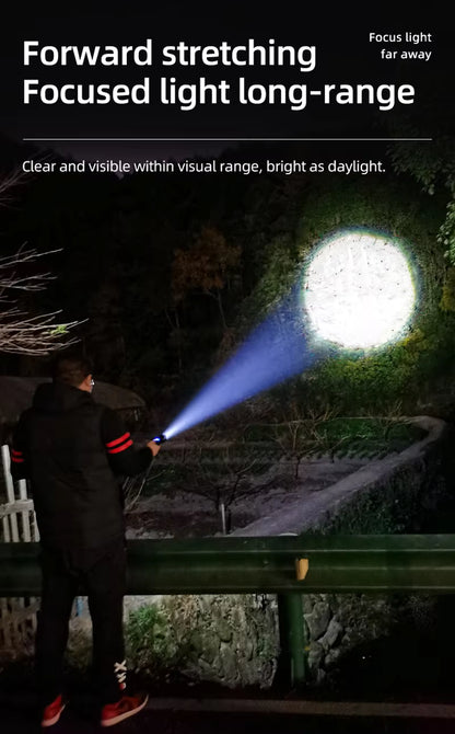 ALTREK XJ01 Zoomable Rechargeable LED Flashlight –