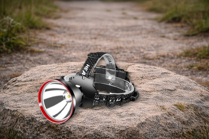 Boruit HLSST40P High-Output LED Headlamp | USB-C Rechargeable | 3×18650 Included | Altiro Sport
