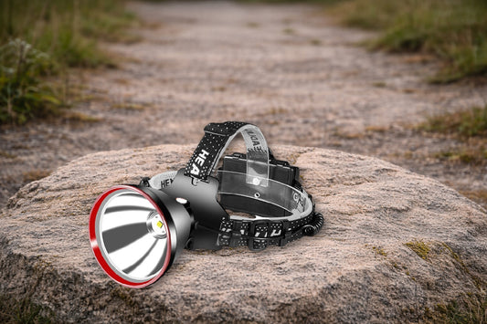 Altiro HLSST40P LED Headlamp – USB-C Rechargeable, 5000 Lumens (3×18650 Included)
