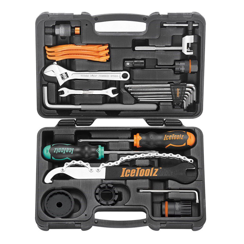 IceToolz Essence Tool Kit - 16 Piece Portable Bike Repair Set
