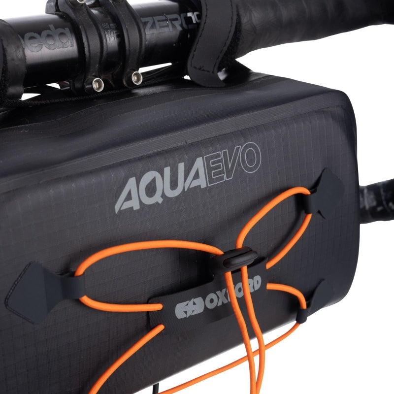 Oxford Aqua Evo Adventure Daytripper Pack Black - Waterproof Bike Bag