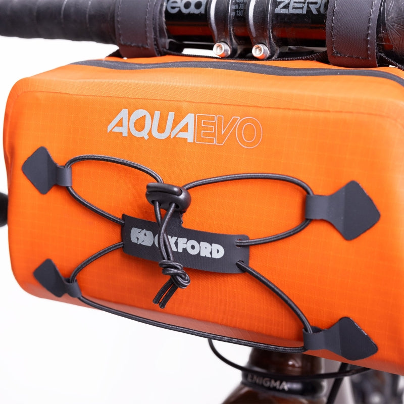 Oxford Aqua Evo Adventure Daytripper Pack Orange - Waterproof Bike Bag