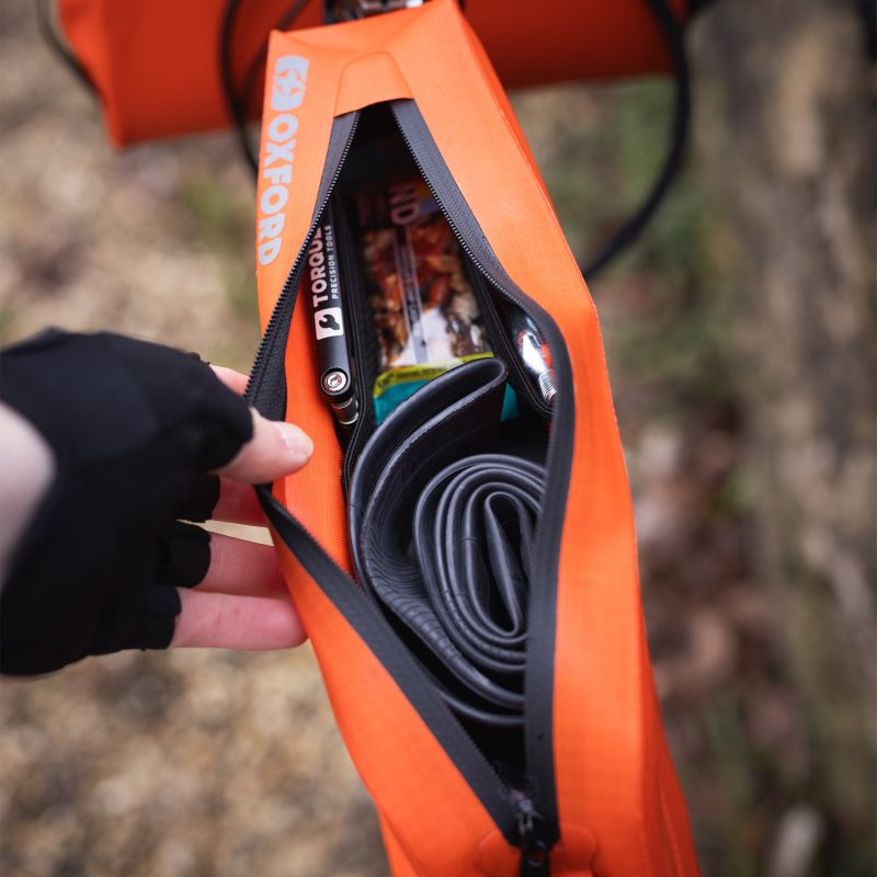 Oxford Aqua Evo Adventure XL Top Tube Bag - Waterproof Bike Bag