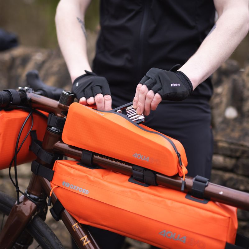 Oxford Aqua Evo Adventure XL Top Tube Bag - Waterproof Bike Bag