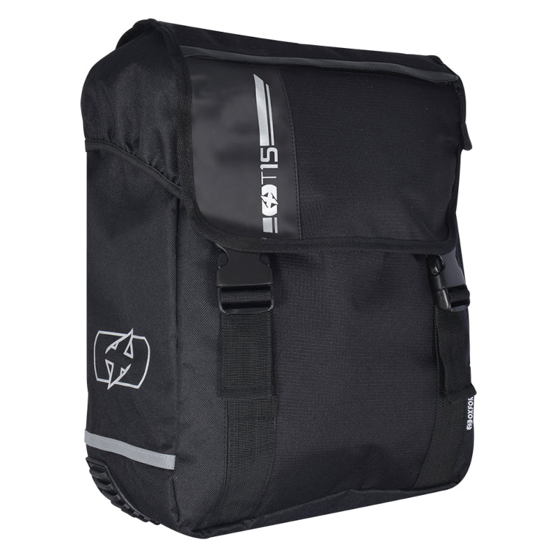 Oxford T15 QR Single Pannier Bag - 15L Weatherproof Bike Bag