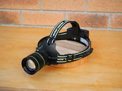 Altrek Pro-5000 Elite Rechargeable Zoom LED Headlamp