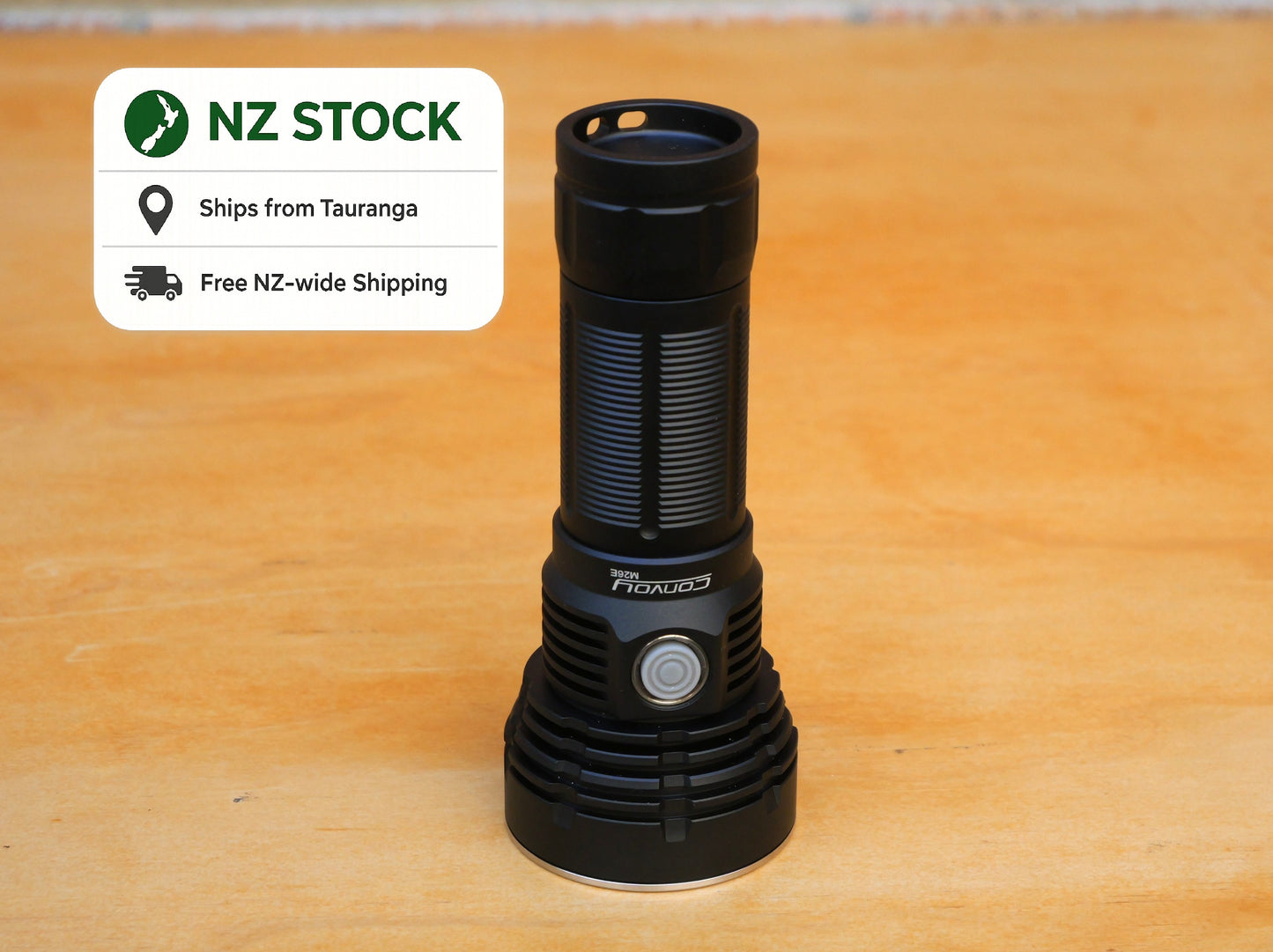 Convoy M26E Premium Powerful Rechargeable LED Flashlight