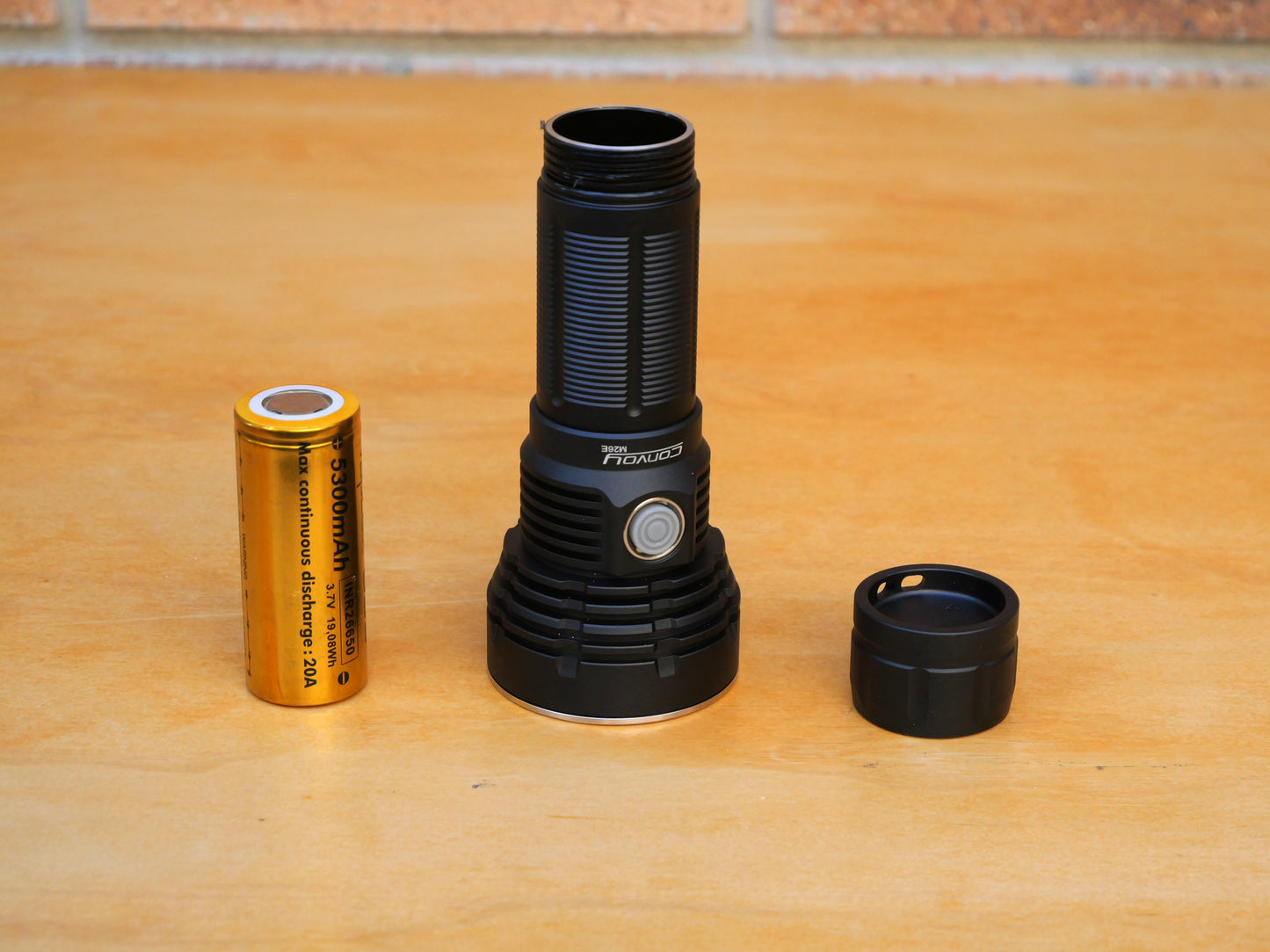 Convoy M26E Premium Powerful Rechargeable LED Flashlight