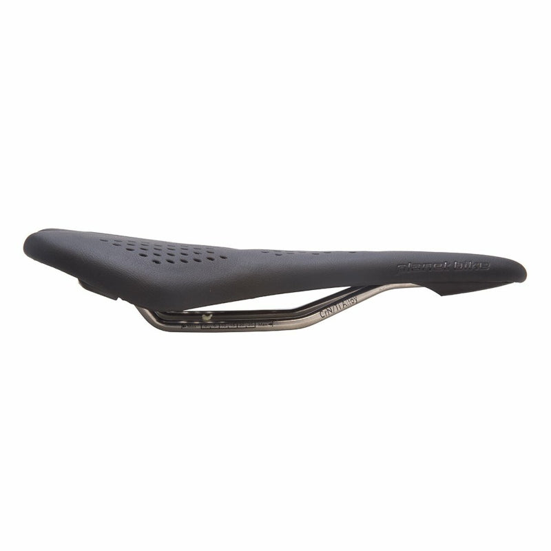 Planet Bike Men's Pro Saddle - Lightweight Performance Seat with Titanium Rails