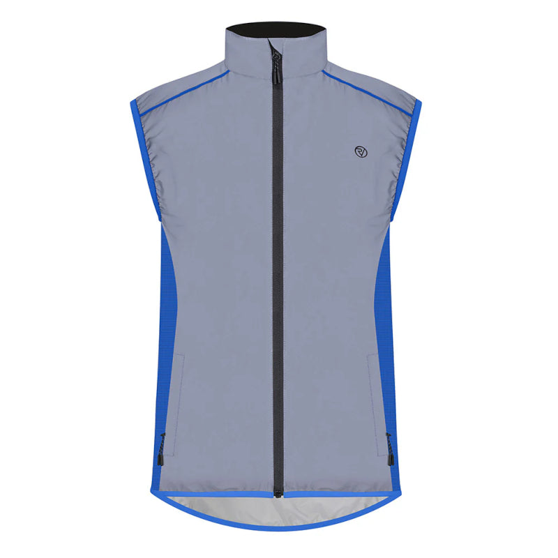 Proviz Reflect360 Active Men's Gilet - 360° Reflective High Visibility Cycling Vest Blue