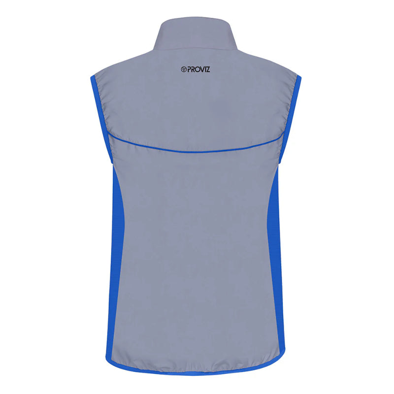 Proviz Reflect360 Active Men's Gilet - 360° Reflective High Visibility Cycling Vest Blue
