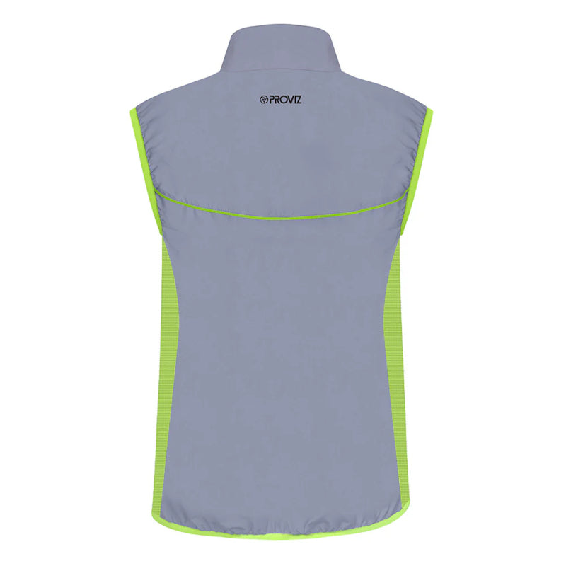 Proviz Reflect360 Active Men's Gilet - 360° Reflective High Visibility Cycling Vest Yellow