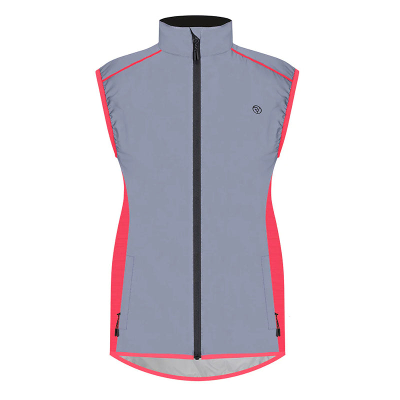 Proviz Reflect360 Active Women's Gilet - Coral Reflective High Visibility Cycling Vest