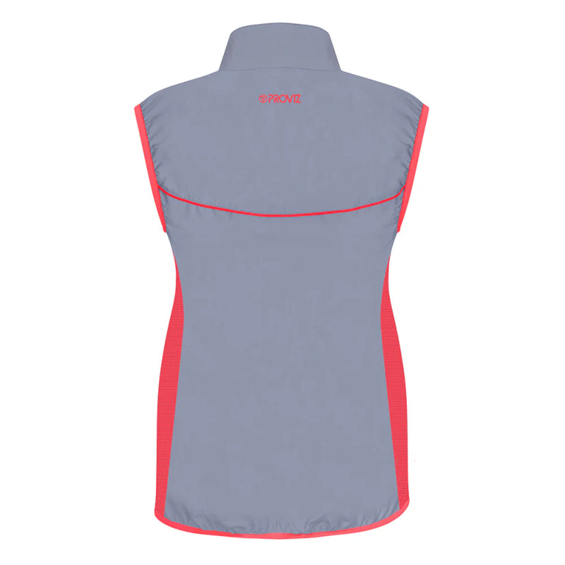 Proviz Reflect360 Active Women's Gilet - Coral Reflective High Visibility Cycling Vest