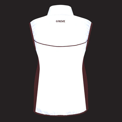 Proviz Reflect360 Active Women's Gilet - Coral Reflective High Visibility Cycling Vest