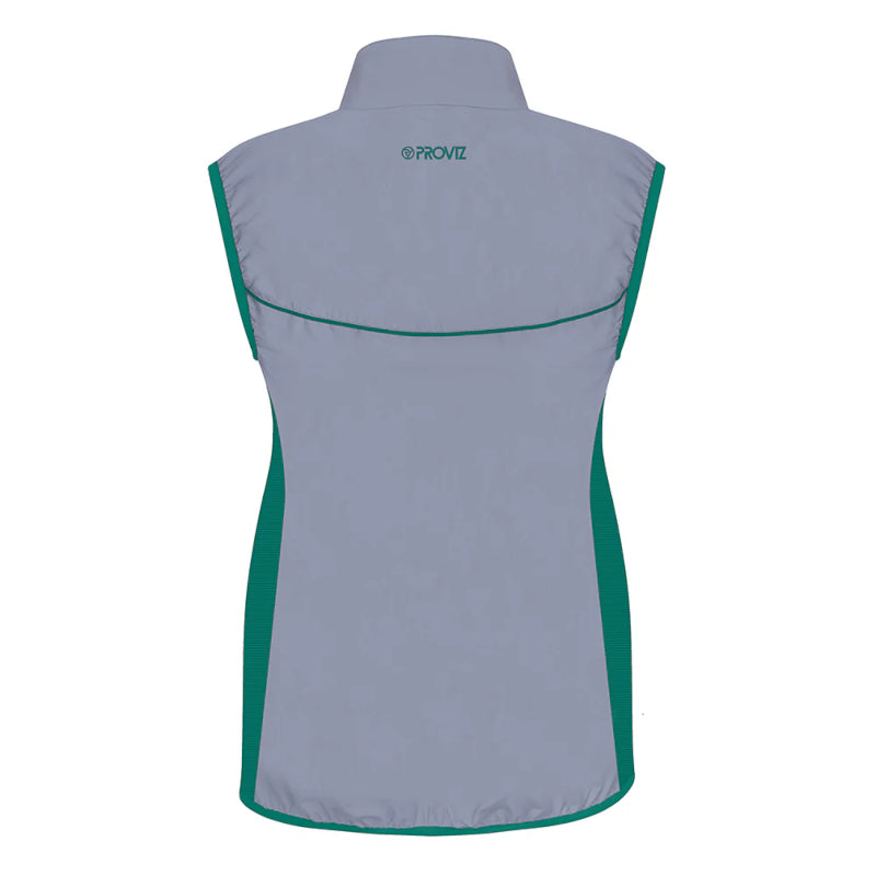 Proviz Reflect360 Active Women's Gilet - Teal Reflective High Visibility Cycling Vest