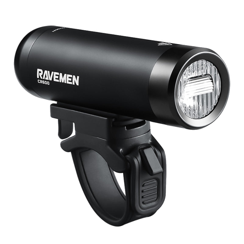 Ravemen CR600 / TR20 Bike Light Set – USB Rechargeable Front & Rear, 600 Lumens