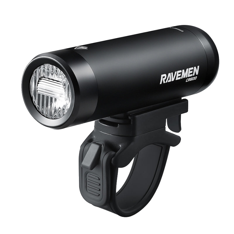 Ravemen CR600 / TR20 Bike Light Set – USB Rechargeable Front & Rear, 600 Lumens