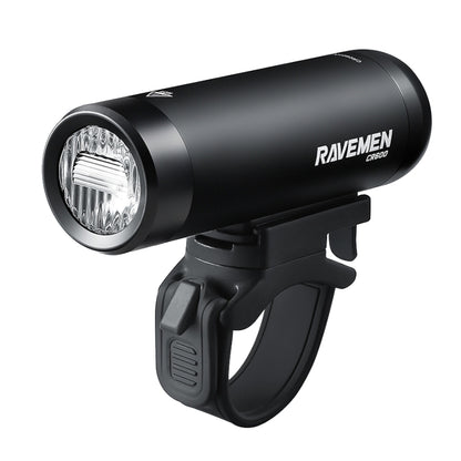 Ravemen CR600 / TR20 Bike Light Set – USB Rechargeable Front & Rear, 600 Lumens