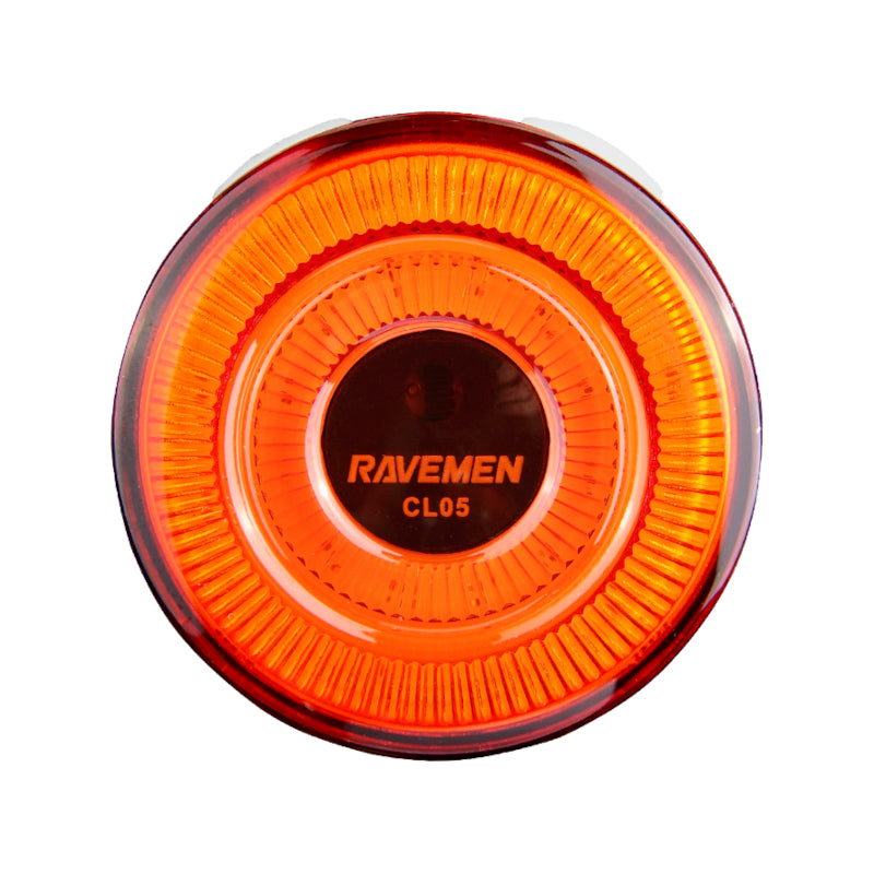 Ravemen FR160 / CL05 Bike Light Set – USB Rechargeable Front & Rear, 160 Lumens