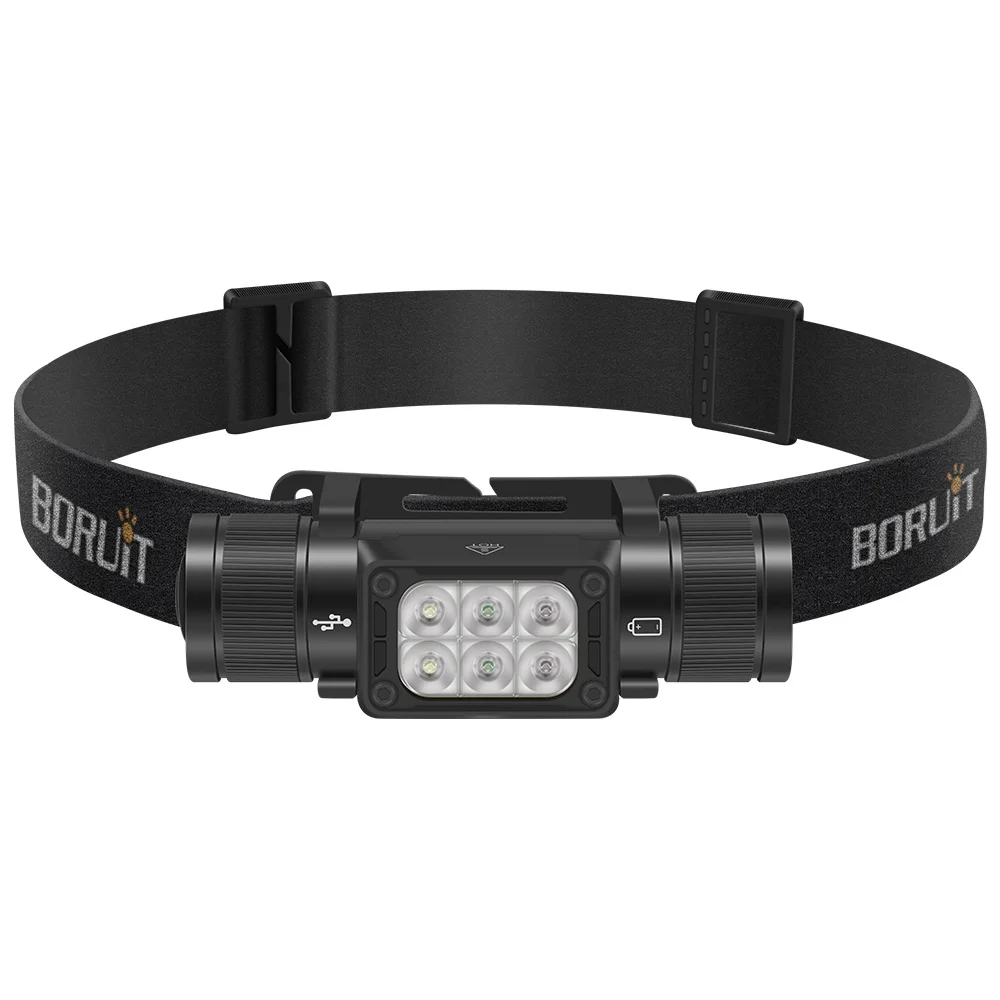 Boruit HP360 IP66 Waterproof Rechargeable Headlamp | Altrek