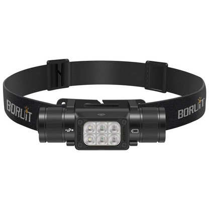 Boruit HP360 IP66 Waterproof Rechargeable Headlamp | Altrek