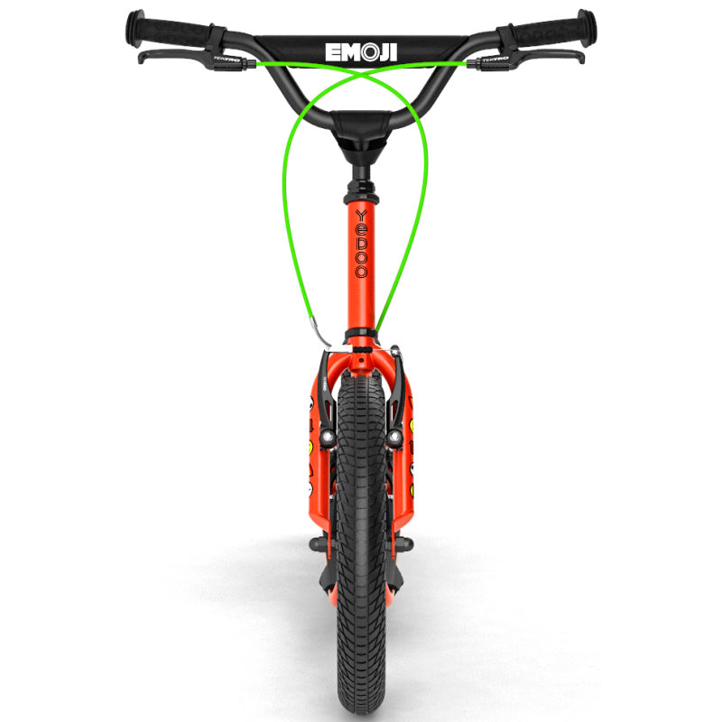 Yedoo Wzoom Emoji Scooter 16/12" Red