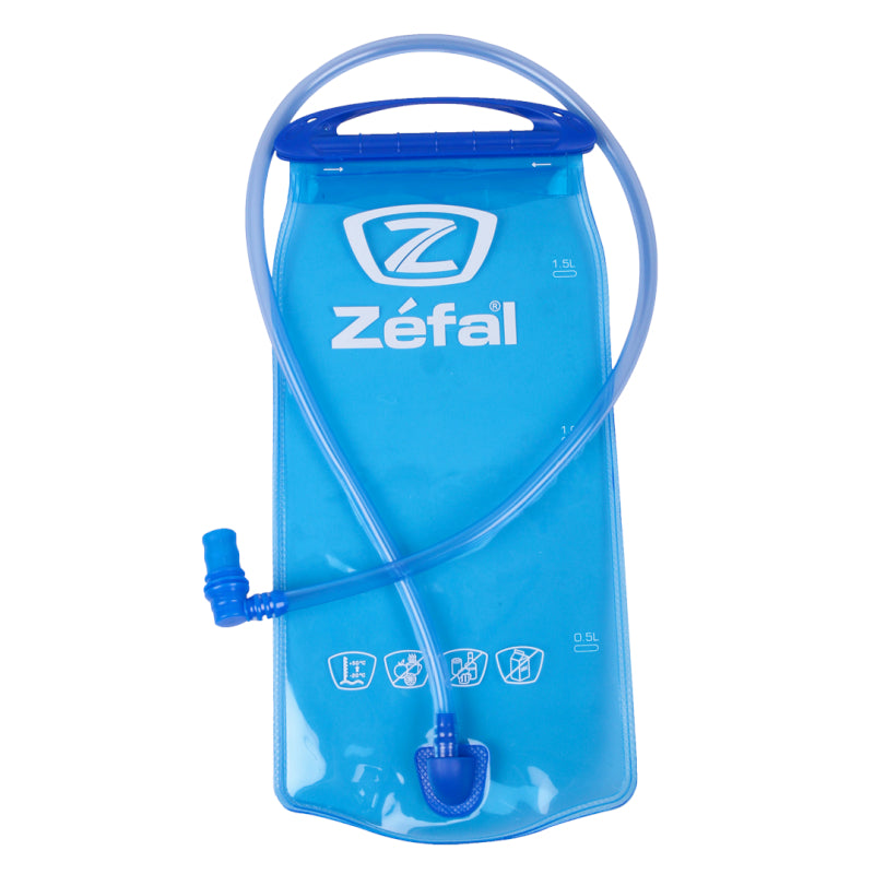 Zefal 1.5L Hydration Bladder - BPA Free PEVA Water Reservoir for Cycling