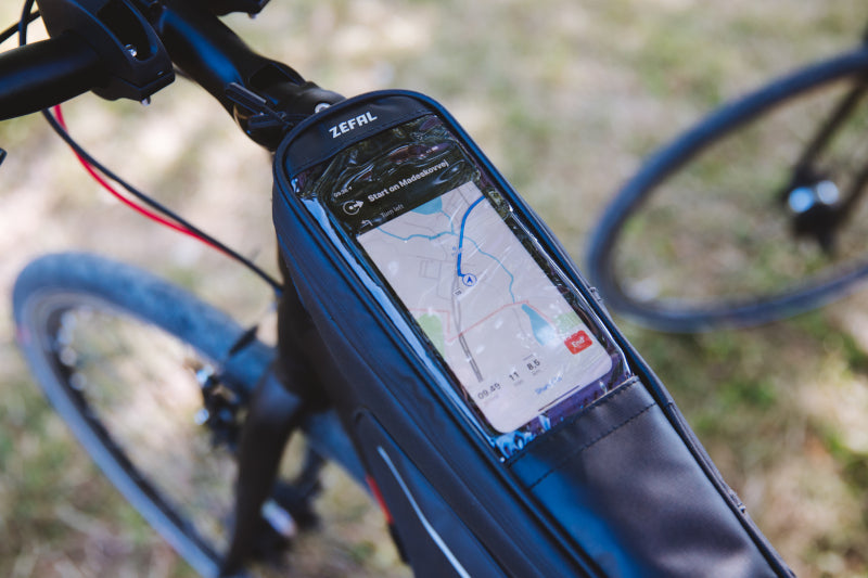 Zefal Console Pack T3 Top Tube Bike Bag with Phone Holder