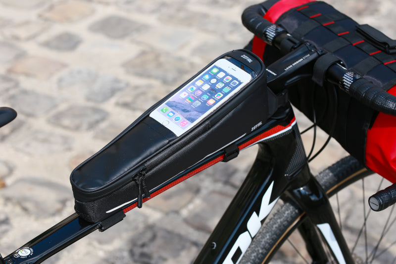 Zefal Console Pack T3 Top Tube Bike Bag with Phone Holder