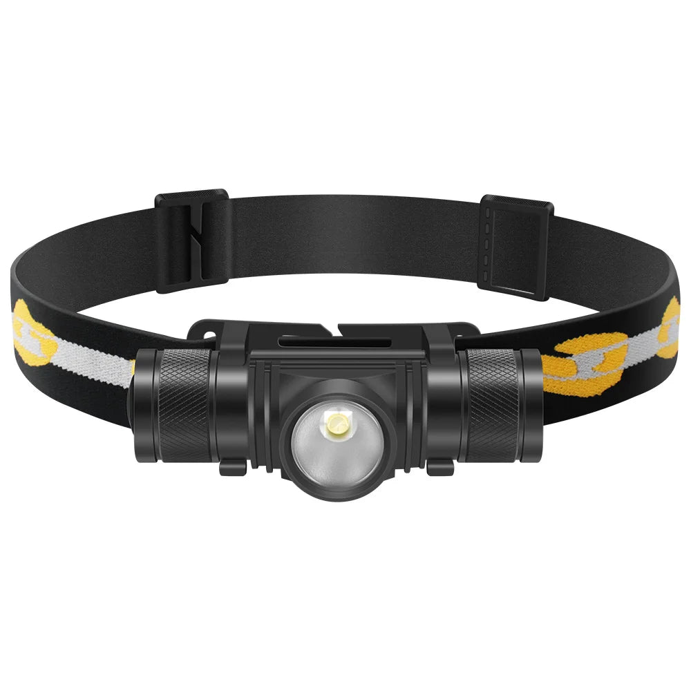 Altiro AT0628 Rechargeable LED Headlamp – 1000 Lumens, USB-C, Removable 18650