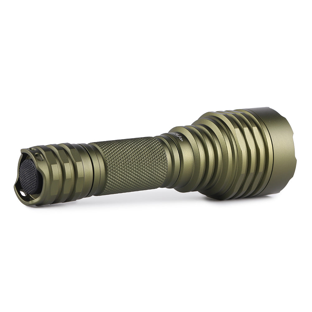 Convoy C8+ KP CSLNM1.F1 Green LED Flashlight – Green Premium EVE 35V 3500mAh battery included