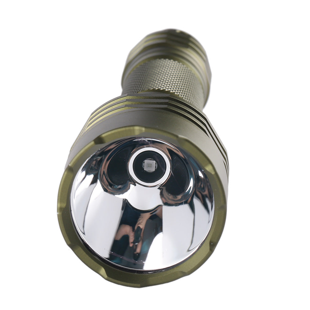 Convoy C8+ KP CSLNM1.F1 Green LED Flashlight – Green Premium EVE 35V 3500mAh battery included