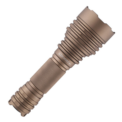 Convoy C8+ SFT-42R 5000K 10A Buck LED Flashlight – Tan