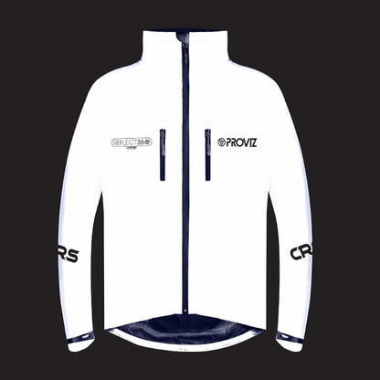 Proviz Reflect360 CRS Men's Cycling Jacket - 100% Reflective Waterproof Green