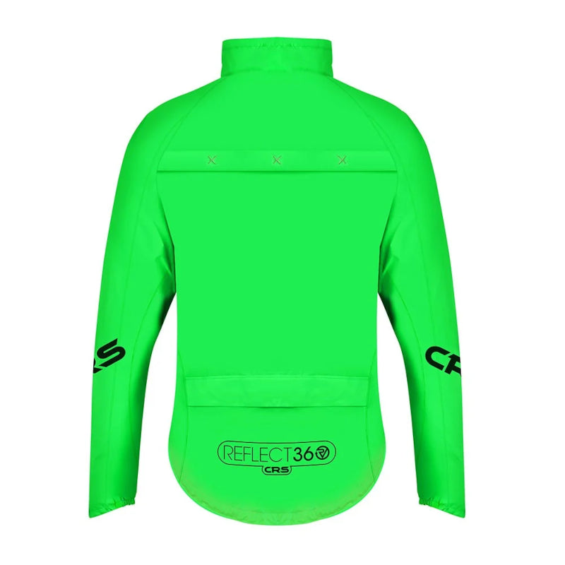 Proviz Reflect360 CRS Men's Cycling Jacket - 100% Reflective Waterproof Green