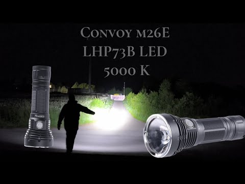 Convoy M26E Premium Powerful Rechargeable LED Flashlight